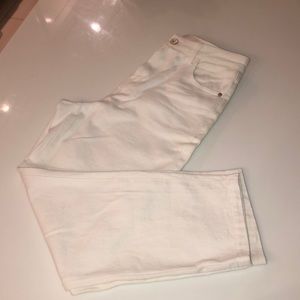 Milky White Mom Jeans